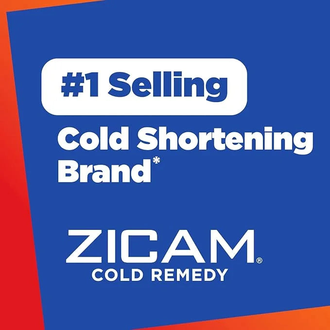 Zicam Cold Remedy Zinc Rapidmelts, Citrus 25 Count 2)