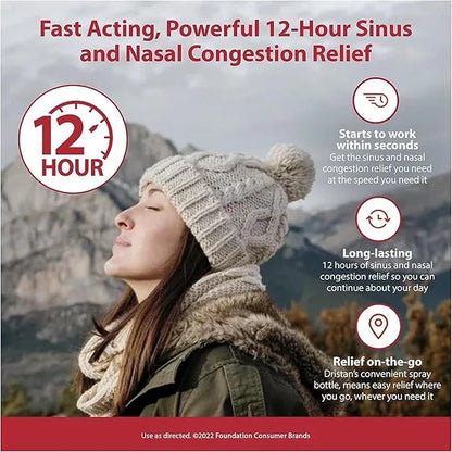 Dristan 12-Hour Nasal Spray, 0.5 Fl 3)