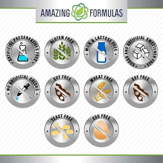 Amazing Formulas MCT Oil Supplement | 1000 Mg Per Serving | 300 Softgels | Non-GMO | Gluten-Free | Made in USA - Product I...