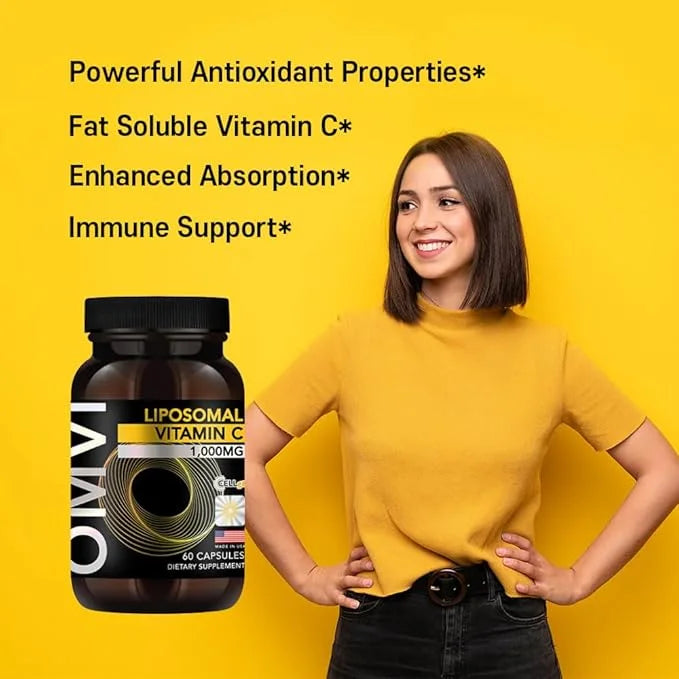 Formulas, Liposomal Vitamin C 1,000mg, High 60 Capsules, 30 Serving,