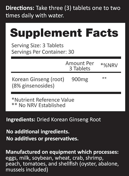 Auragin® Authentic Korean Red Ginseng – 6 Year 100% Red