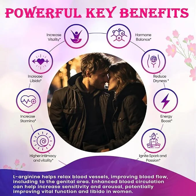 #1 Fast Acting Highly Effective Libido Booster for Women-Female Libido Booster for Hormonal Balance, Mood & Drive - with M...