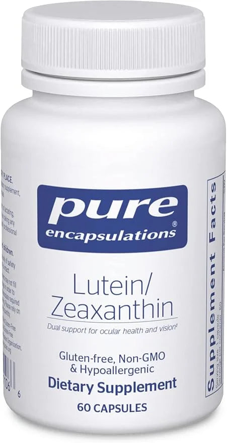 Pure Encapsulations Lutein & Zeaxanthin 60 Capsules