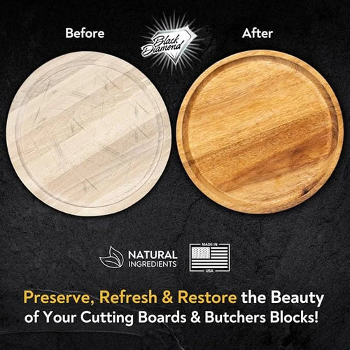 Wood Cutting Board Oil, Wax, and Conditioner. Food-Grade Mineral Oil Alternative. Refined Coconut Oil (MCT), Beeswax, and ...