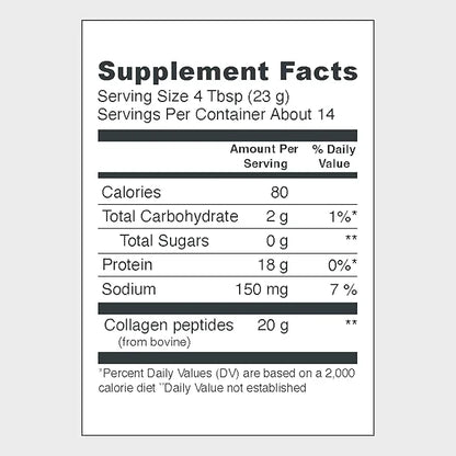 Vital Proteins Collagen Peptides Powder, Helps 11.5 oz
