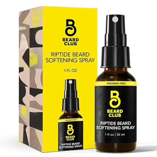 The Beard Club Riptide Beard Softening Spray by Beard Club - Nourishing & Styling Formula for Enhanced Beard Growth, Softn...