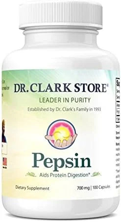 Dr. Clark Pepsin Supplement, 700mg, 100