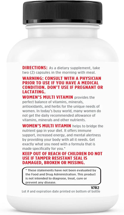 Renew Actives Women's Multi-Vitamin & Antioxidant: 20 Vitamins 60 Capsules