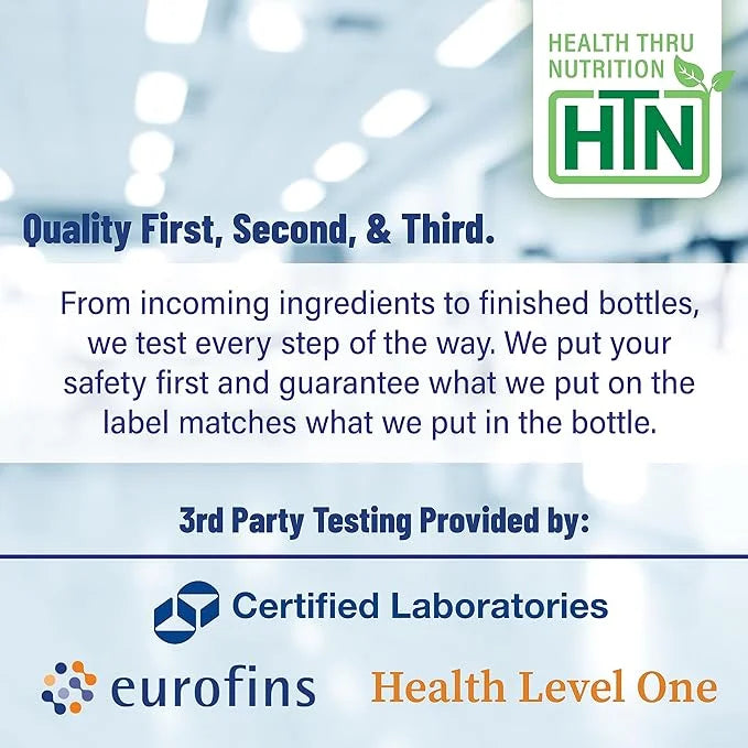 Health Thru Nutrition CoQ-10 100mg 120 Softgels Q10 | 3rd Party