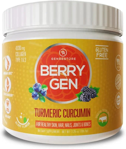 Turmeric Curcumin Collagen Powder with Vitamin C 30 Servings (1)