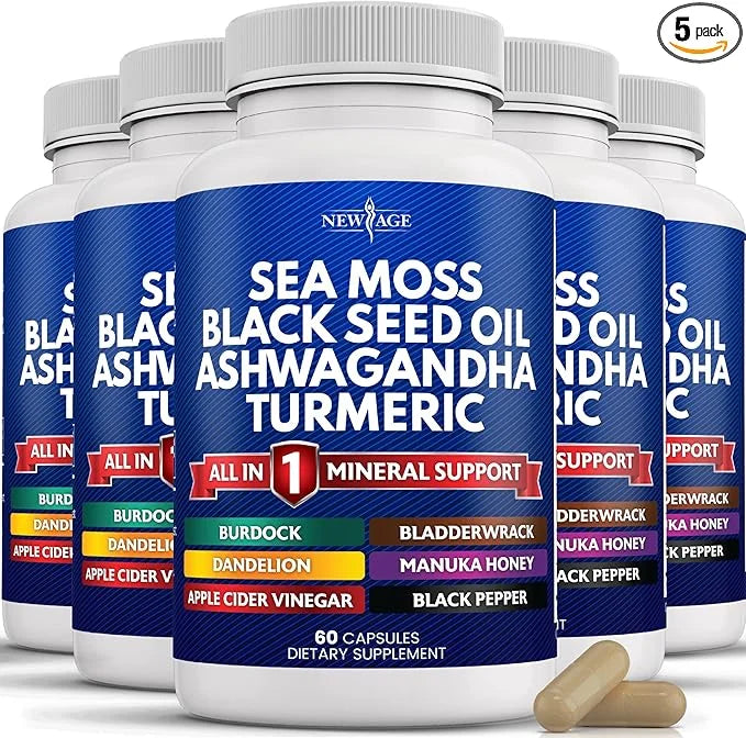 NEW AGE Sea Moss Black Seed