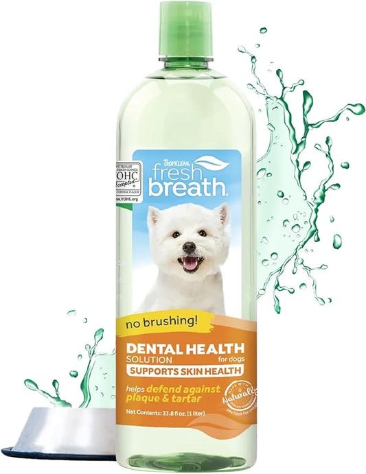 TropiClean Fresh Breath with Omega 3 6 for 33.8 oz