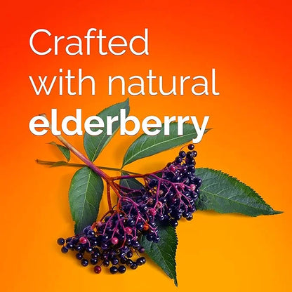 Emergen-C Elderberry Fizzy Drink Mix, Elderberry 18 Count