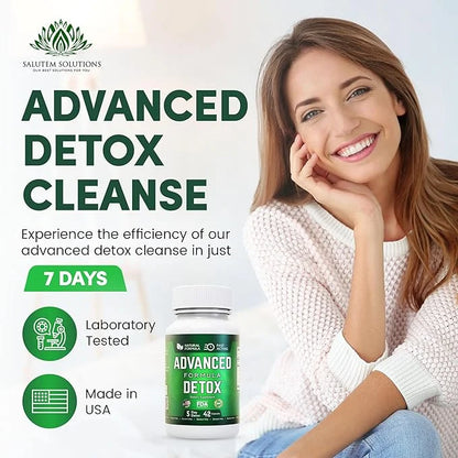 Advanced Detox Cleanse, Natural Detox & 42 Capsules