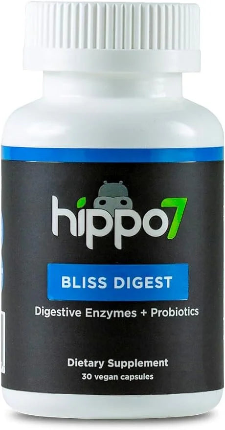 Bliss Digest 7-in-1 Digestive Health Supplement (1 Bottle, 30 Vegan