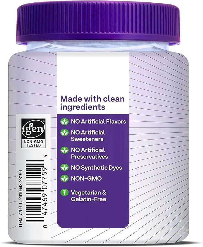 Natrol Elderberry 100mg Gummies for Immune 60 Berry-Flavored 30 Day