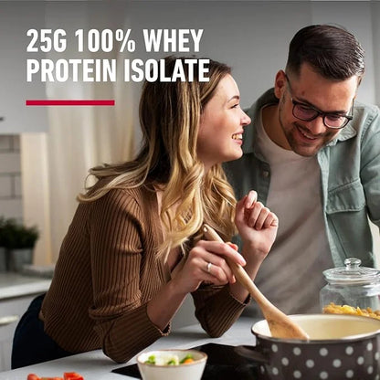 Isopure Zero Carb 100% Pure Whey Isolate Protein Powder, Lactose Free, Gluten Free, With Vitamins, Strawberries & Cream, 2...