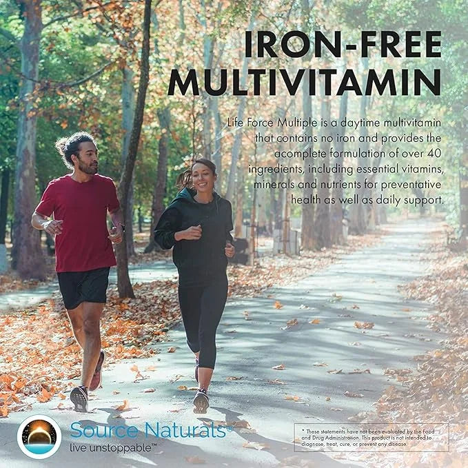 Source Naturals Life Force Multiple Iron 60 Capsules