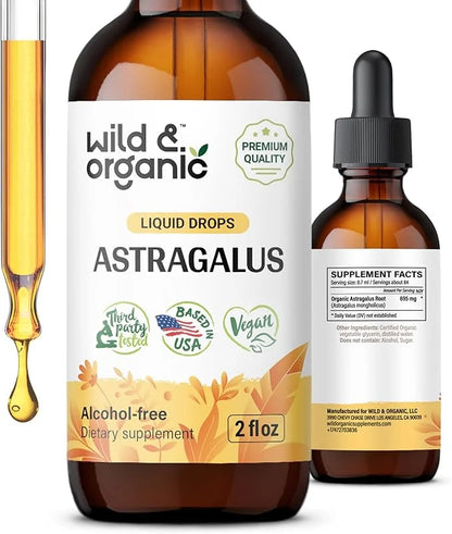 Astragalus Tincture - Immune Support Supplement 2oz