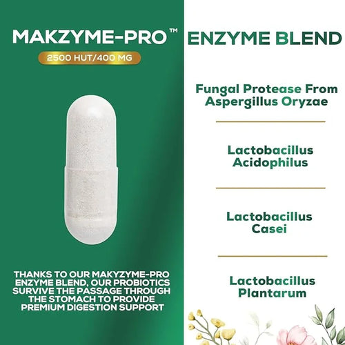 Digestive Enzymes with Probiotics 120 Capsules