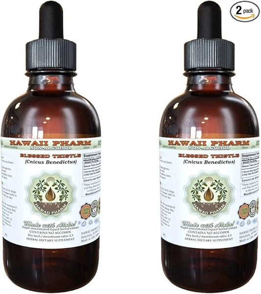 Hawaii Pharm Blessed Thistle Alcohol-FREE Liquid 2x2 oz