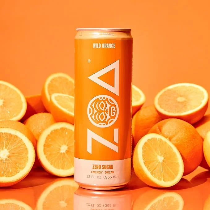 ZOA Zero Sugar Energy Drinks, Tropical Taste Pack - Sugar Free with Electrolytes, Healthy Vitamin C, Amino Acids, Essentia...