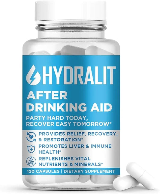 After Drinking Aid Supplement Pre Game 120 Capsules