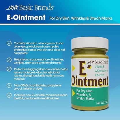 Basic Brands Vitamin E Ointment, 2