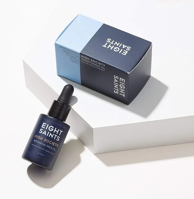 Eight Saints High Society Botanical Face Oil, Natural and Organic Anti Aging Facial Oil with Jojoba Oil, Vitamin E Oil, Ma...