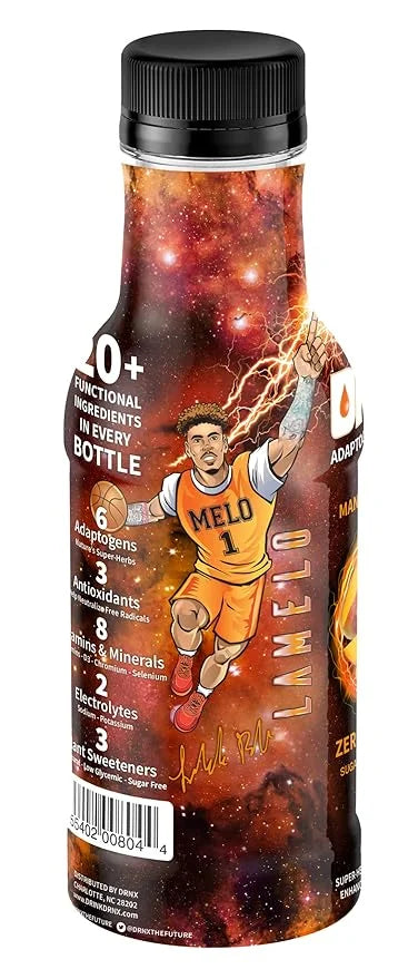 DRNX 12 Pack Adaptogenic Waters Complete 5 Calories