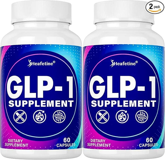 GLP-1 Supplement Support, with Naturally GLP1 Supplement Probiotic for Women & Men, Hops & Green Tea Extract, GLP 1 Supple...