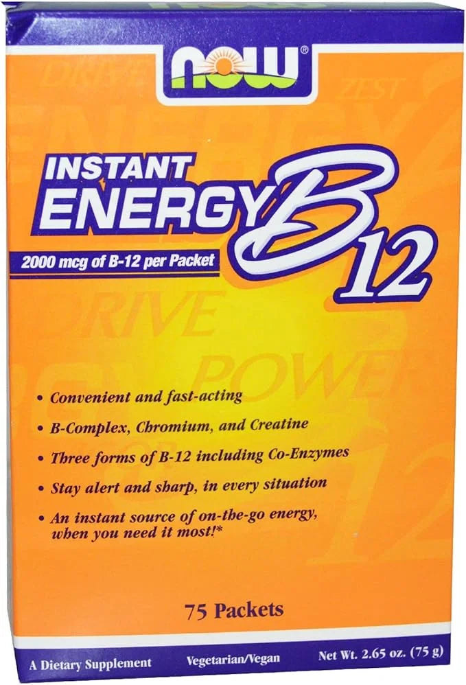 Now Foods - B-12 Instant Energy 75/Box