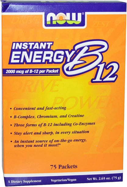 Now Foods - B-12 Instant Energy 75/Box