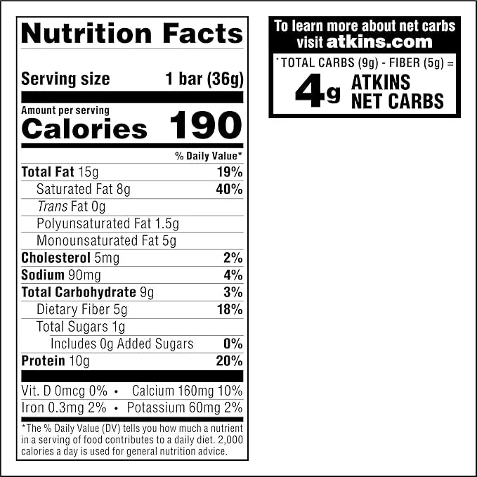 Atkins Lemon Wafer Crisps, Protein Snack, 10g Protein, 4g Net Carbs, 1g Sugar, 5g Fiber, 5 Count - Product Image