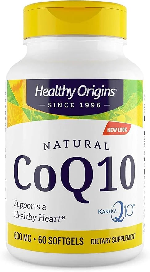 Healthy Origins CoQ10 (Kaneka Q10), 600 mg 60 Softgels