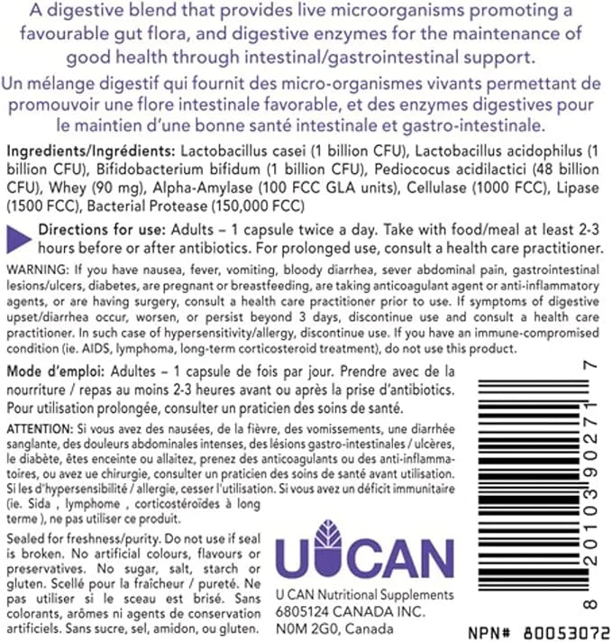 Silver Lining Pre & Probiotics + 50 Billion 120 Count 1)