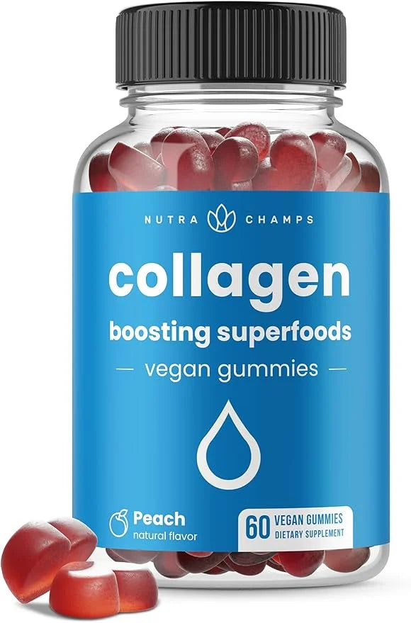 Collagen Boosting Gummies 60 Peach