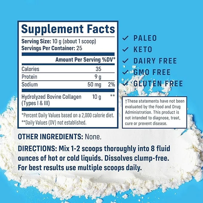 NativePath Collagen Peptides Protein 1 & 3 Collagen 8.8 oz (25 Servings)