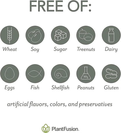 PlantFusion Vegan Calcium, Premium Plant Based (1000mg) Sourced D3, K2, K2, and 90 Vegan