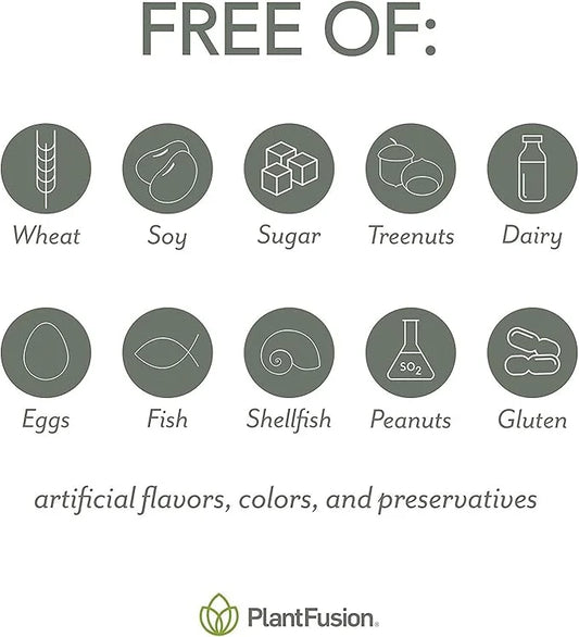 PlantFusion Vegan Calcium, Premium Plant Based (1000mg) Sourced D3, K2, K2, and 90 Vegan