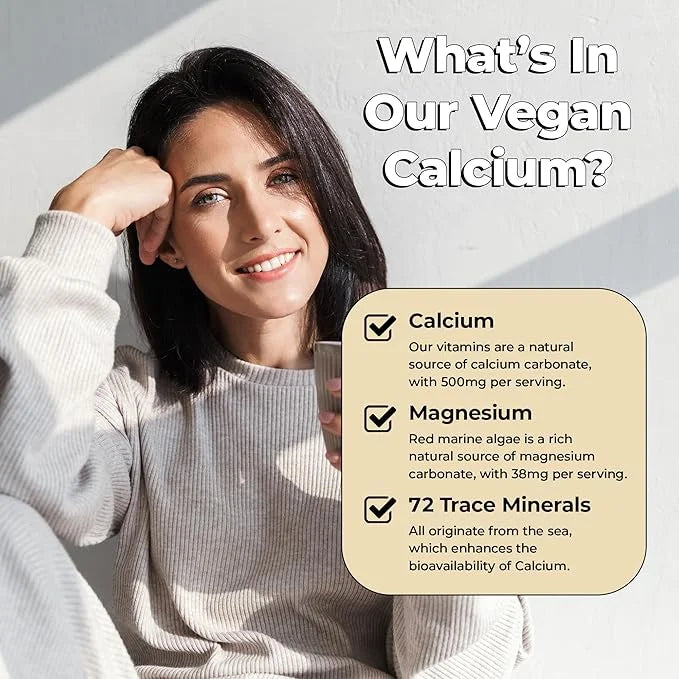 Future Kind Vegan Calcium Supplement (60 Capsules)