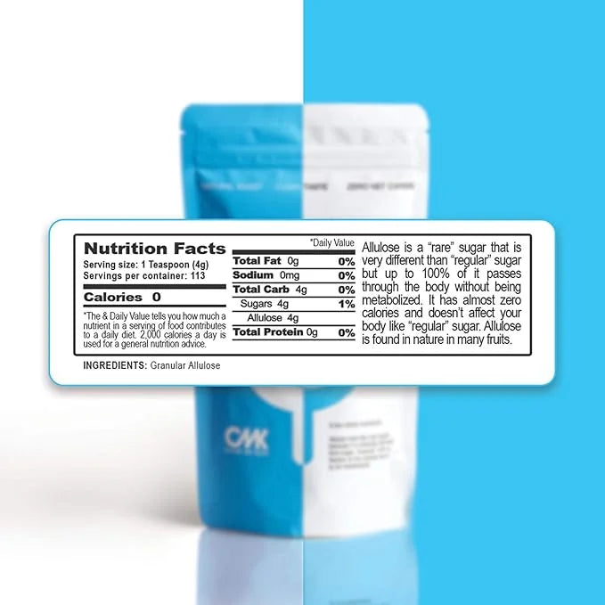 𝗪𝗜𝗡𝗡𝗘𝗥 – 𝗕𝗘𝗦𝗧 𝗔𝗟𝗟𝗨𝗟𝗢𝗦𝗘, 𝟮 𝗣𝗔𝗖𝗞 Keto Sugar Alternative, Zero Net Carb, Low Calorie Allulose Sweetener, Made in USA, ZERO Er...