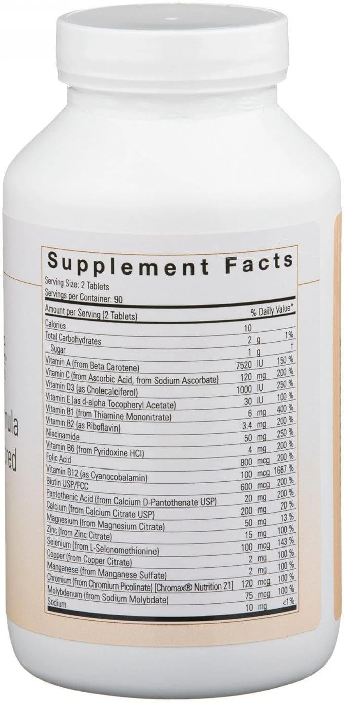 Bariatric Advantage Essential Multivitamin without Iron 200 DV 60 Count