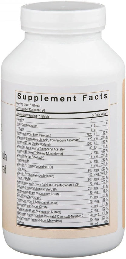 Bariatric Advantage Essential Multivitamin without Iron 200 DV 60 Count