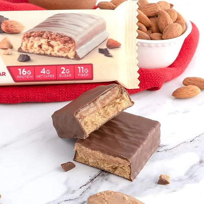 Atkins Soft Baked Energy Bars, Blueberry, 15g Protein,2g Sugar, Excellent Source of Fiber, Low Carb, 4 Packs (5 Bars Each)...