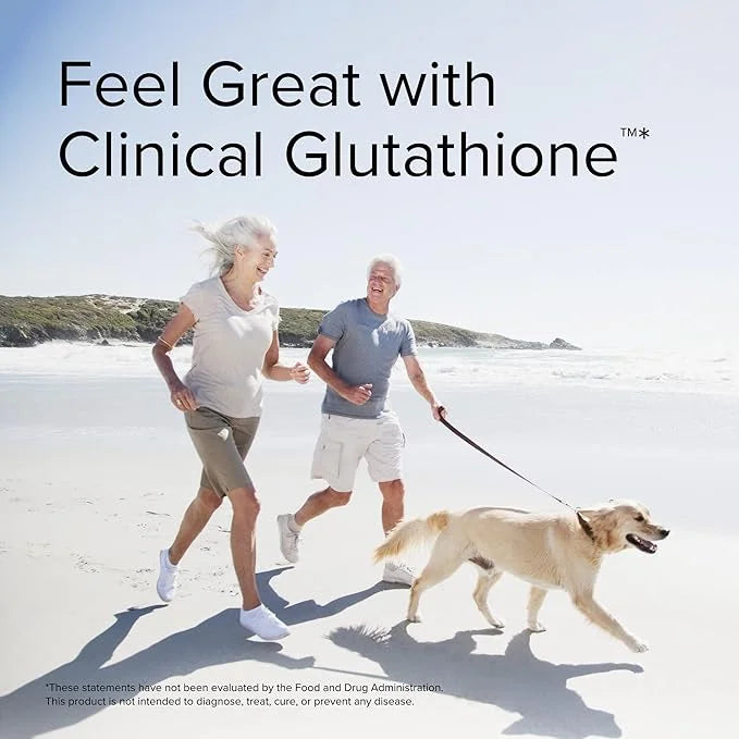 Terry Naturally Clinical Glutathione - 60 Slow Melt Tablets, Pack of 3 - Stable 300 mg L-Glutathione Supplement - Non-GMO,...