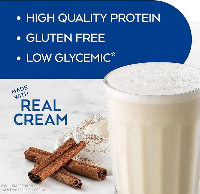 Atkins Creamy Cinnamon Swirl Protein Shake, 15g Protein, Low Glycemic, 2g Net Carb, 1g Sugar, Keto Friendly, 12 Count - Pr...