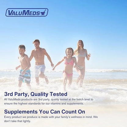 ValuMeds Omega-3 Fish Oil EPA + (90 Count 1), 2000mg 2000mg (1480mg (1480mg EPA