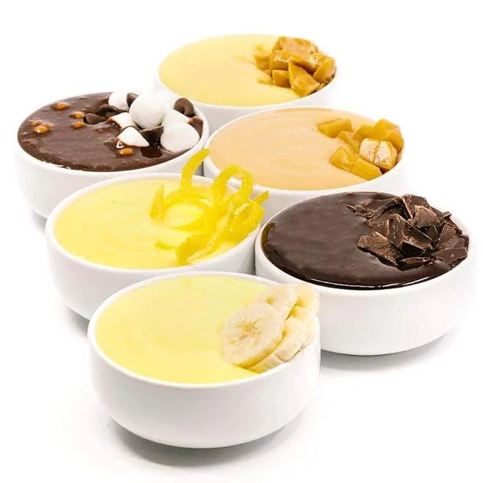 WonderSlim Protein Pudding, Banana Delight, Gluten Free, Low Carb, Low Sugar (7ct) - Product Image