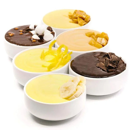 WonderSlim Protein Pudding, Banana Delight, Gluten Free, Low Carb, Low Sugar (7ct) - Product Image